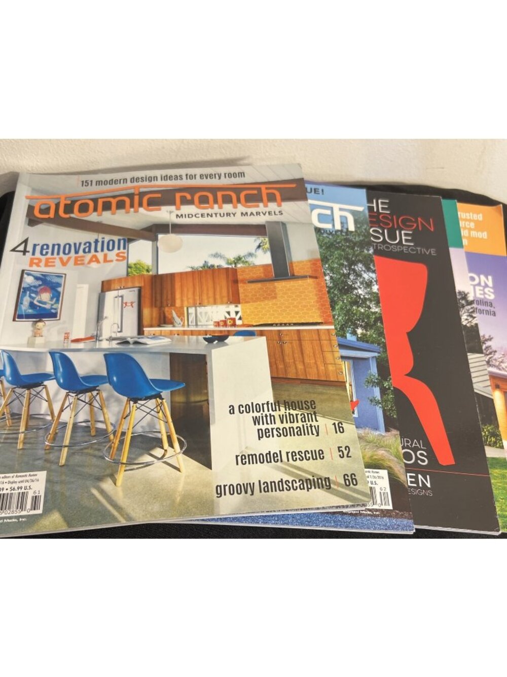 5 Atomic Ranch Magazines MidCentury Marvels Full Year 2016 Includes Bonus Issue